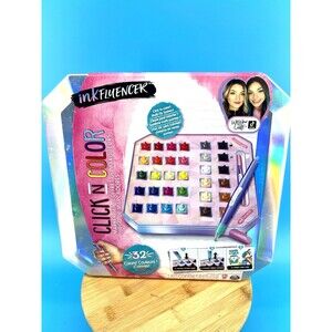 Inkfluencer Click N Color Marker Art and Craft Kit (32 Colors)